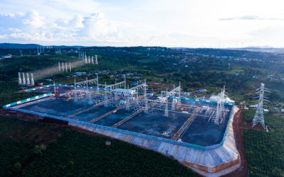 Đóng điện đường dây truyền tải 500kV cho dự án điện gió Ea Nam