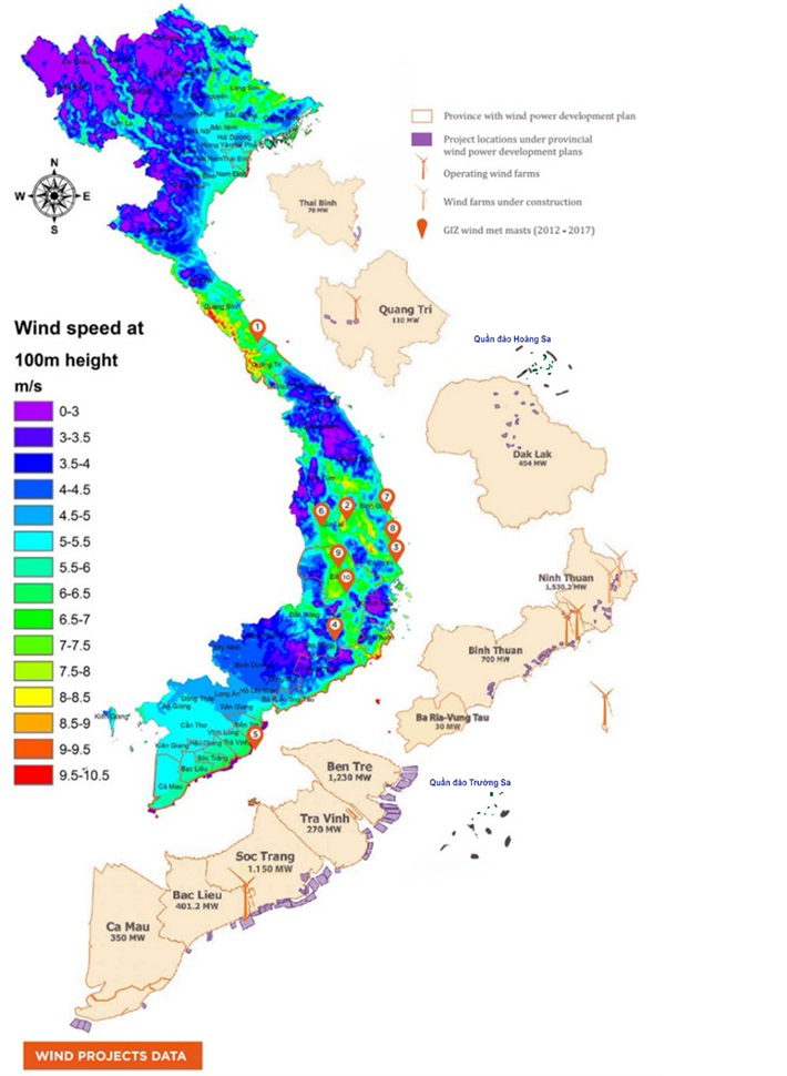 Tình Hình Phát Triển điện Gió ở Việt Nam 3346